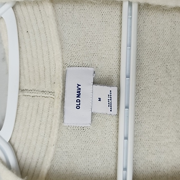 OLD navy cream open cardigan medium - Picture 3 of 5